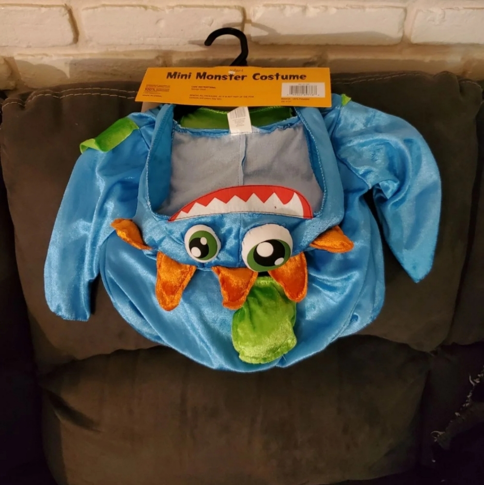 6-12 month monster costume
